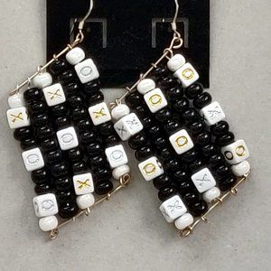 BEADED EARRINGS